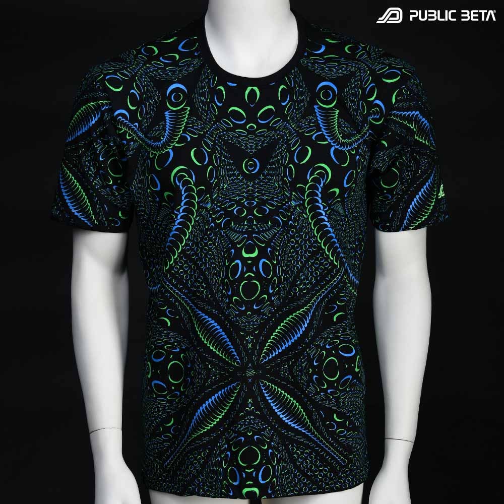 Blacklight Active Psy T-Shirt / Psycrifise UV D125