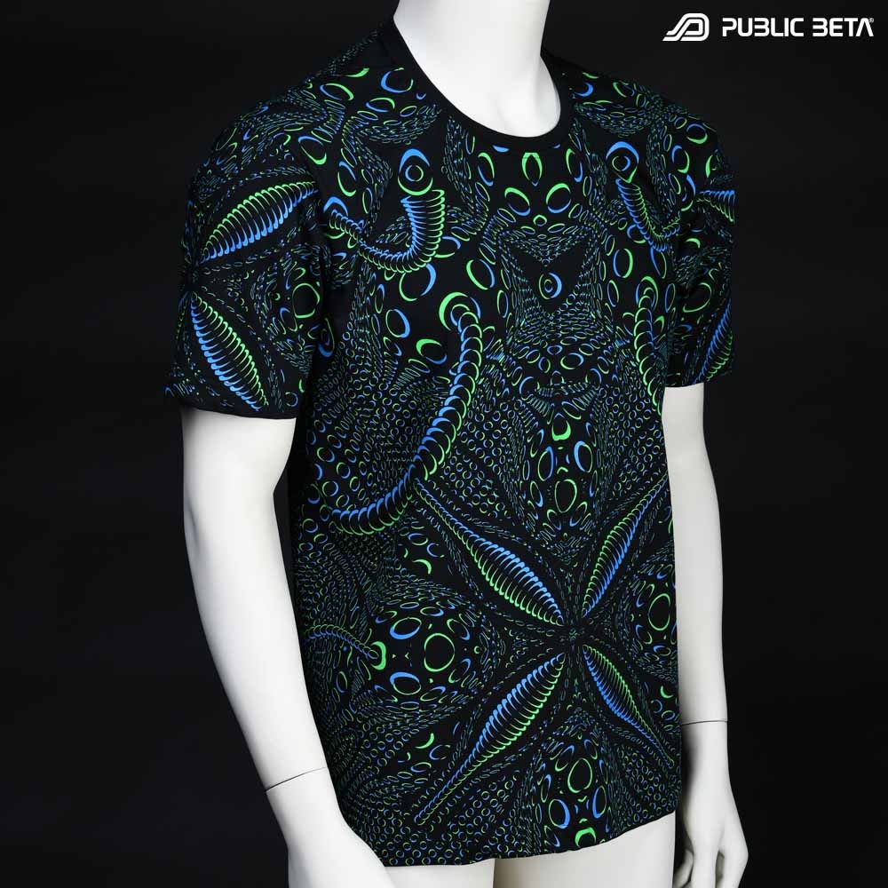 Blacklight Active Psy T-Shirt / Psycrifise UV D125