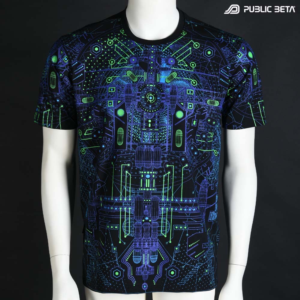 Blacklight Psywear T-Shirt by Public Beta Wear