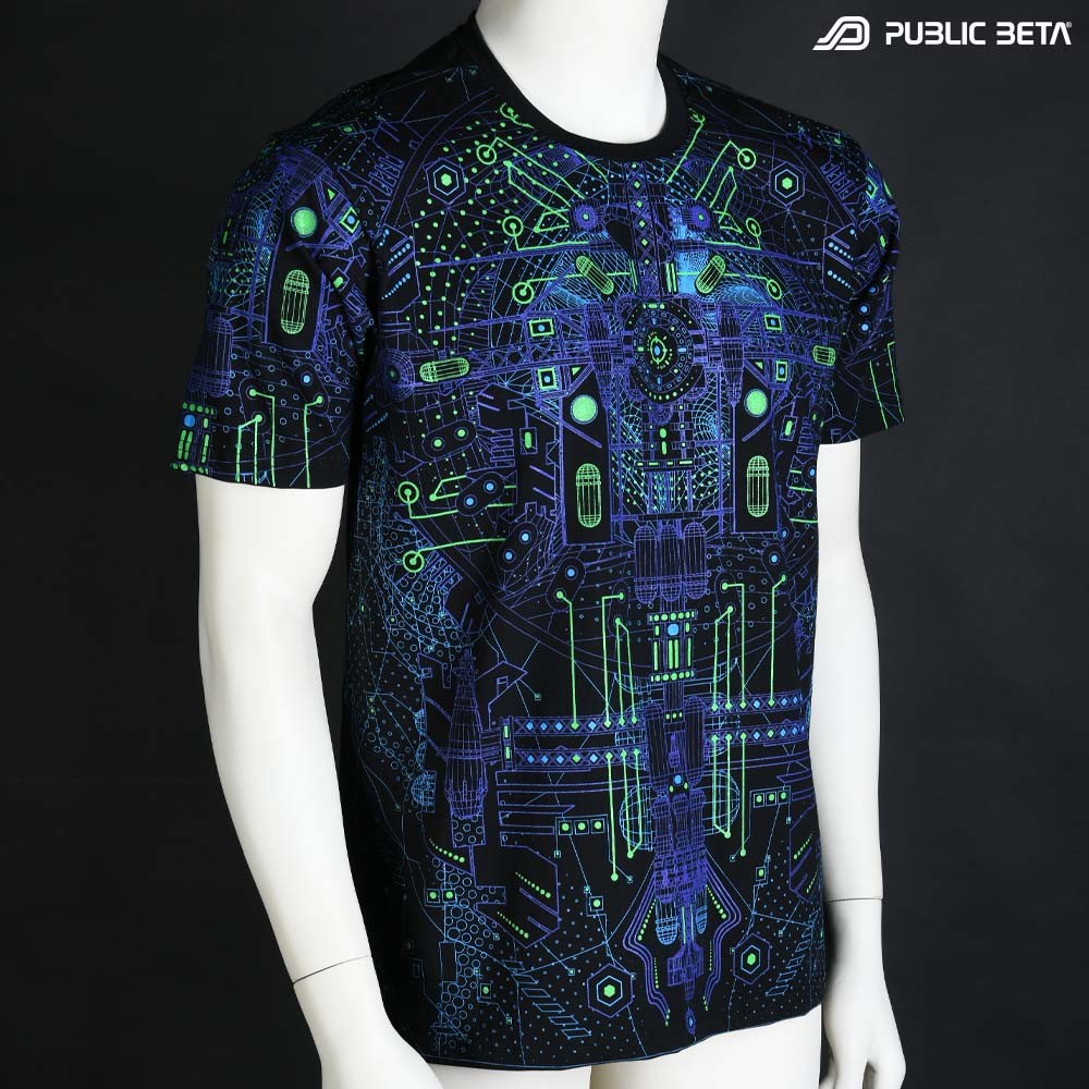 Blacklight Psywear T-Shirt by Public Beta Wear