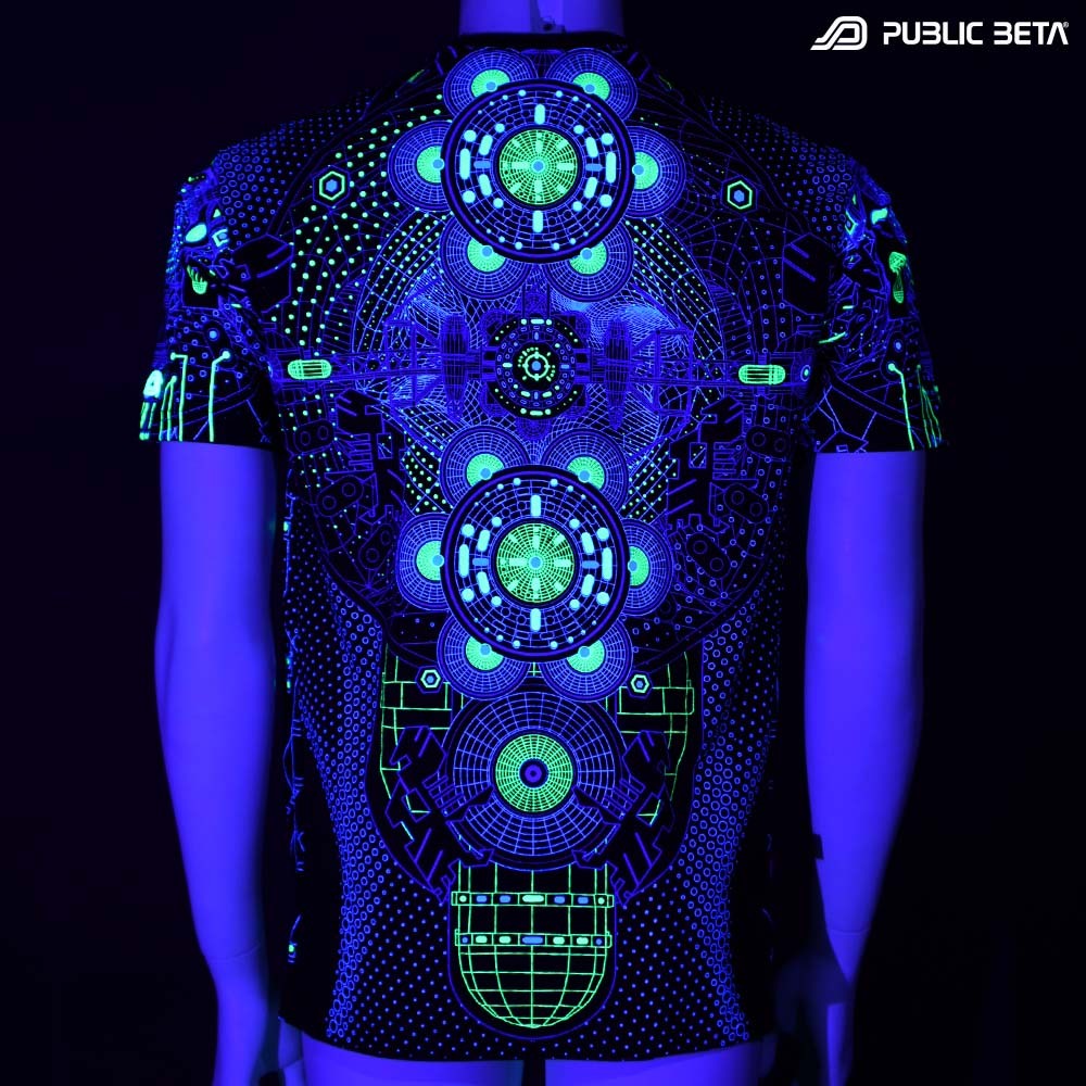 Blacklight Psywear T-Shirt by Public Beta Wear