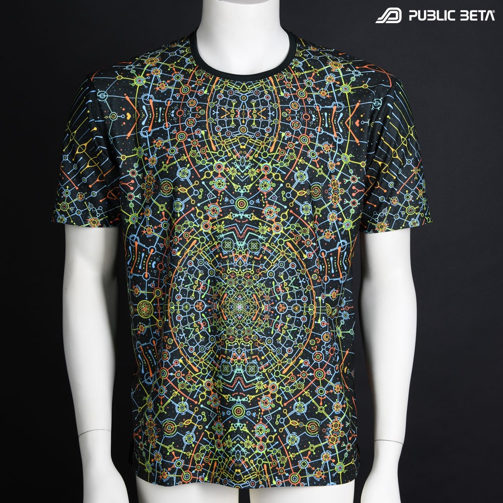 Public Beta Wear DMT By Chaos Conzept Blacklight T-Shirt