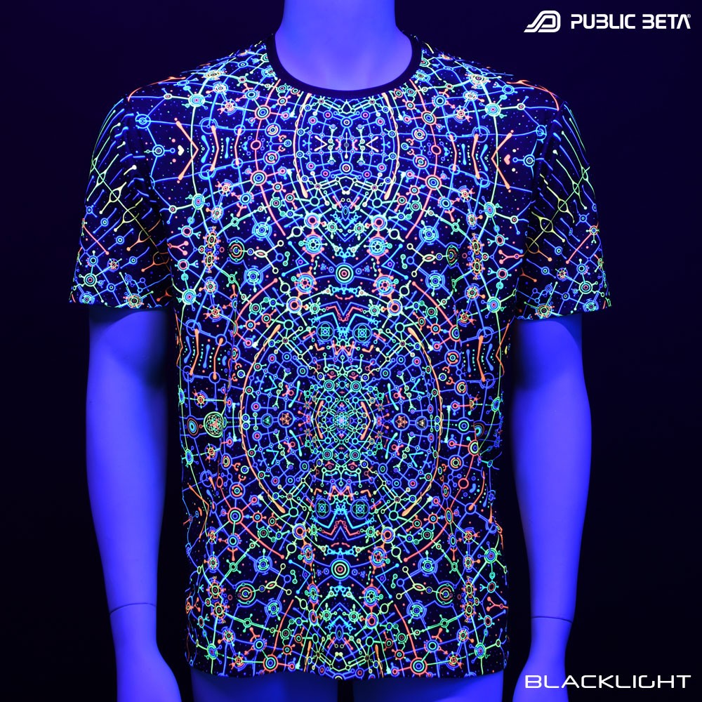 Public Beta Wear DMT By Chaos Conzept Blacklight T-Shirt