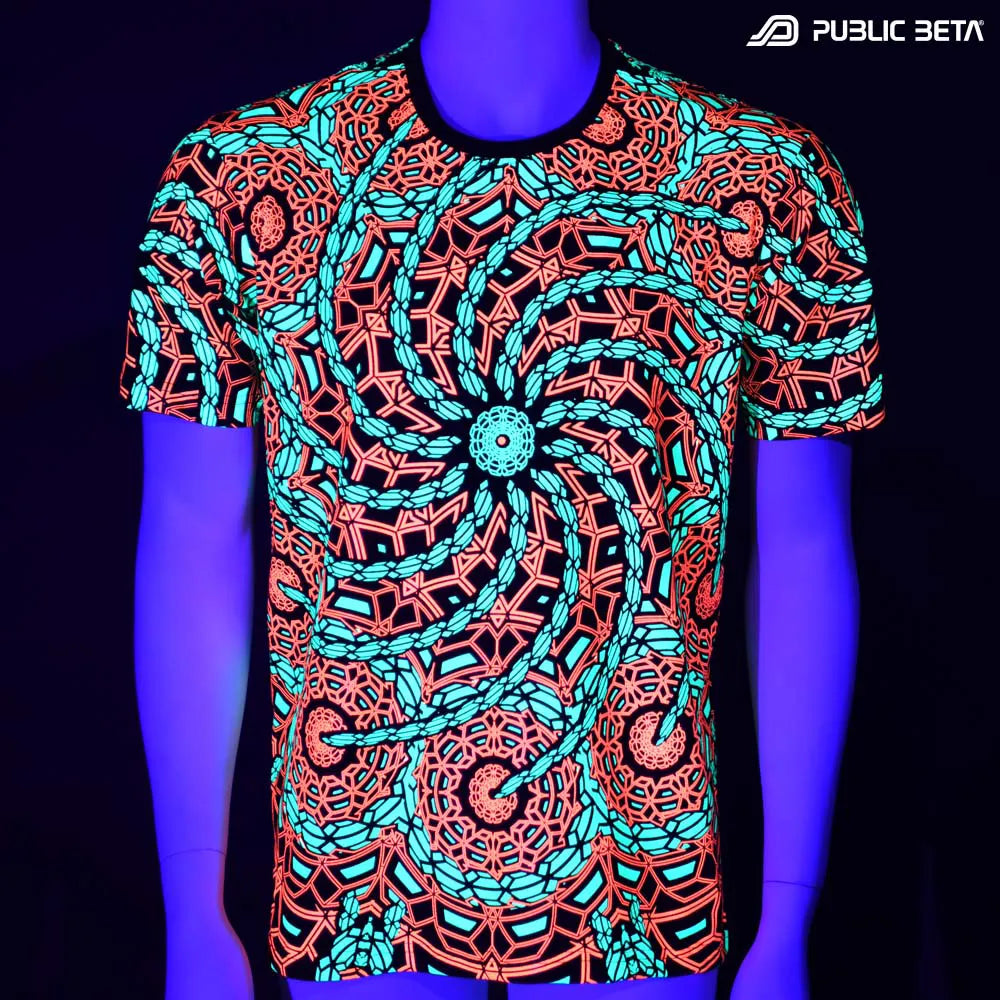 glow in blacklight t-shirt