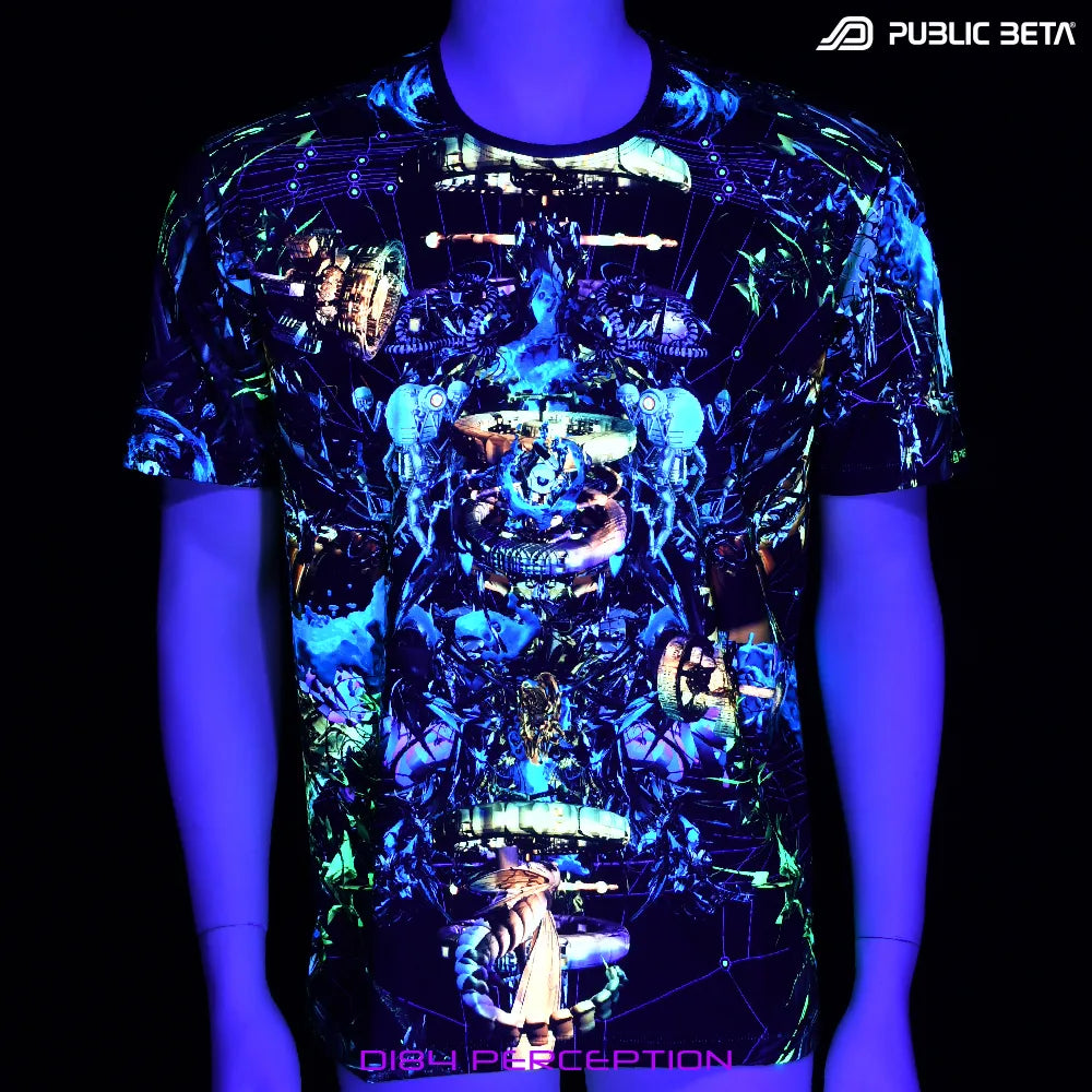 Glow in Blacklight T-Shirt / Perception D184