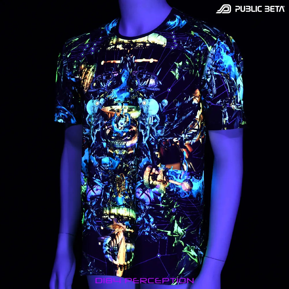 Glow in Blacklight T-Shirt / Perception D184