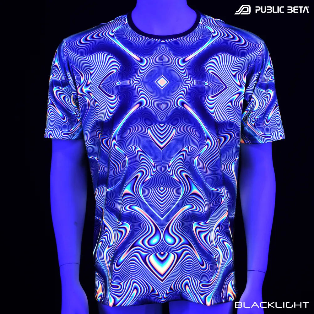 Liquid by Chaos Conzept D189 / Glow in Blacklight T-Shirt