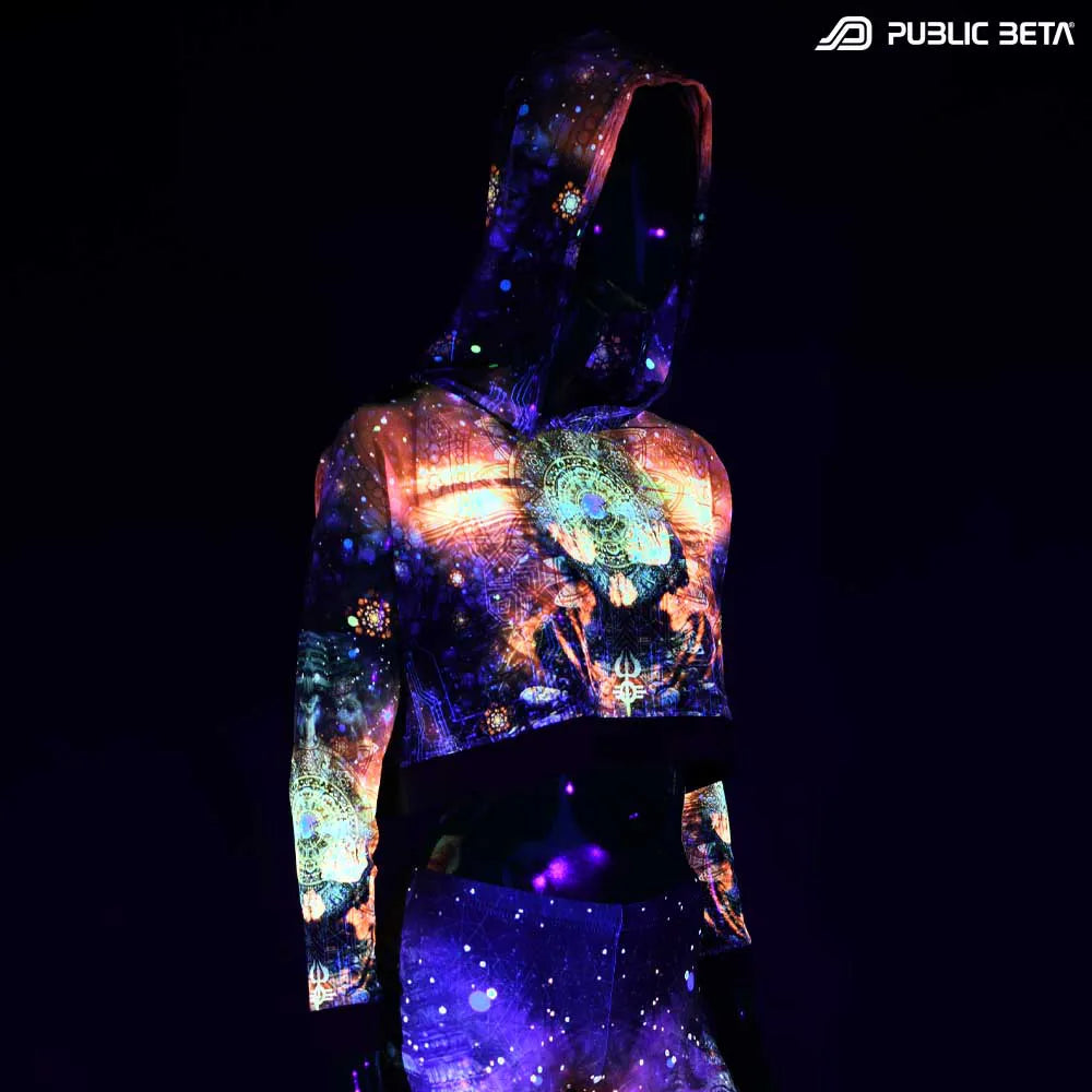 Toxic D152 /UV Active Crop Top
