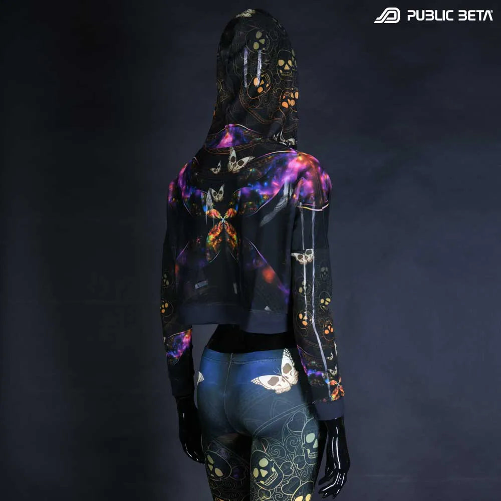 Pirate Curse D153/UV Active Hooded Mesh Top
