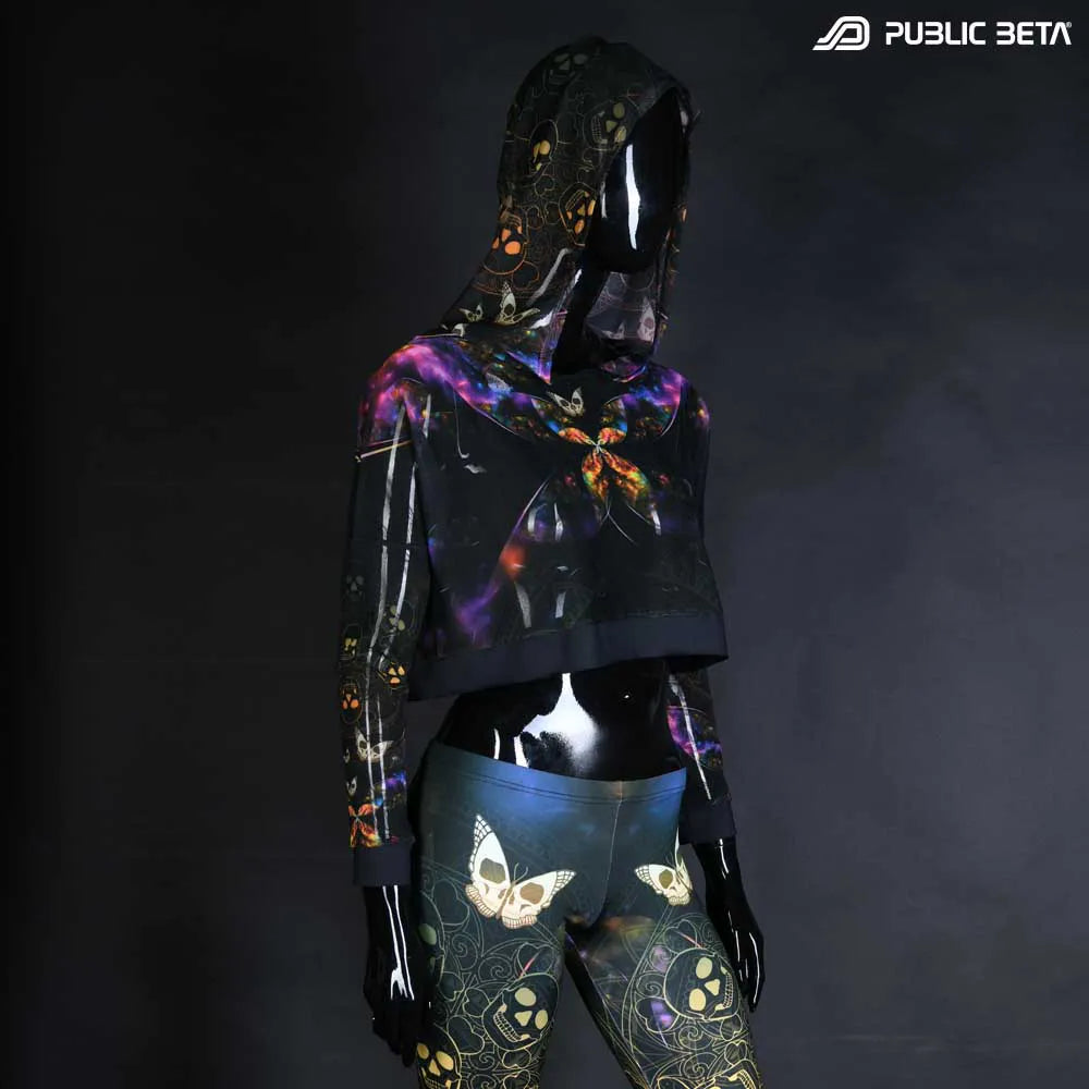 Pirate Curse D153/UV Active Hooded Mesh Top