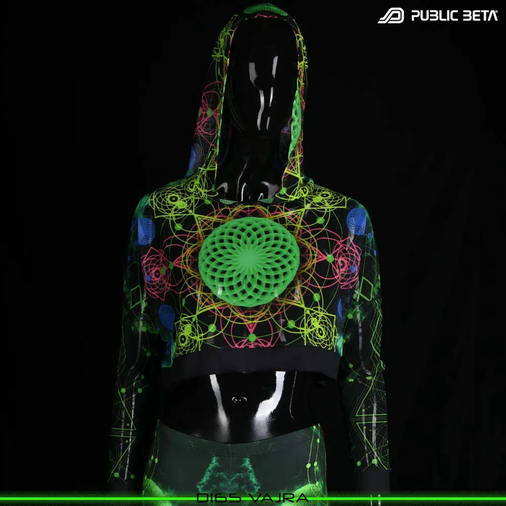 Vajra D165/ Blacklight Active Hooded Mesh Top