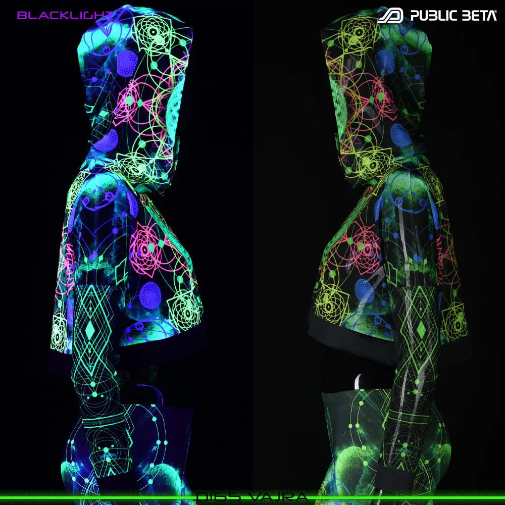 Vajra D165/ Blacklight Active Hooded Mesh Top