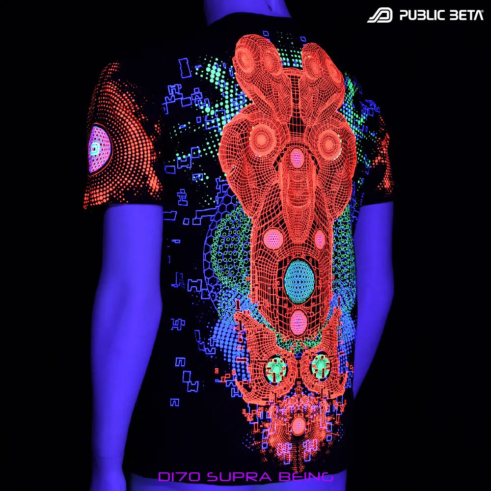 UV Active Psychedelic T-Shirt – Public Beta Wear