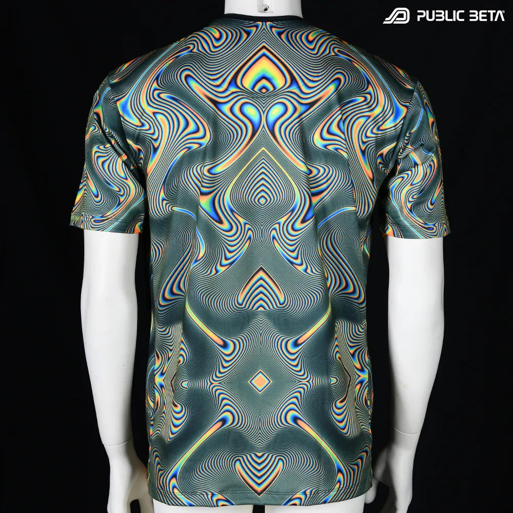 Liquid by Chaos Conzept D189 / Glow in Blacklight T-Shirt
