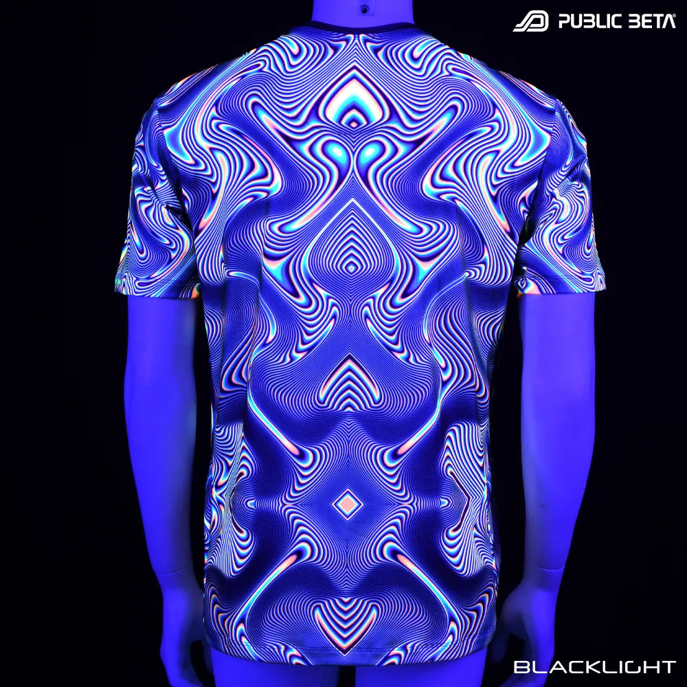 Liquid by Chaos Conzept D189 / Glow in Blacklight T-Shirt