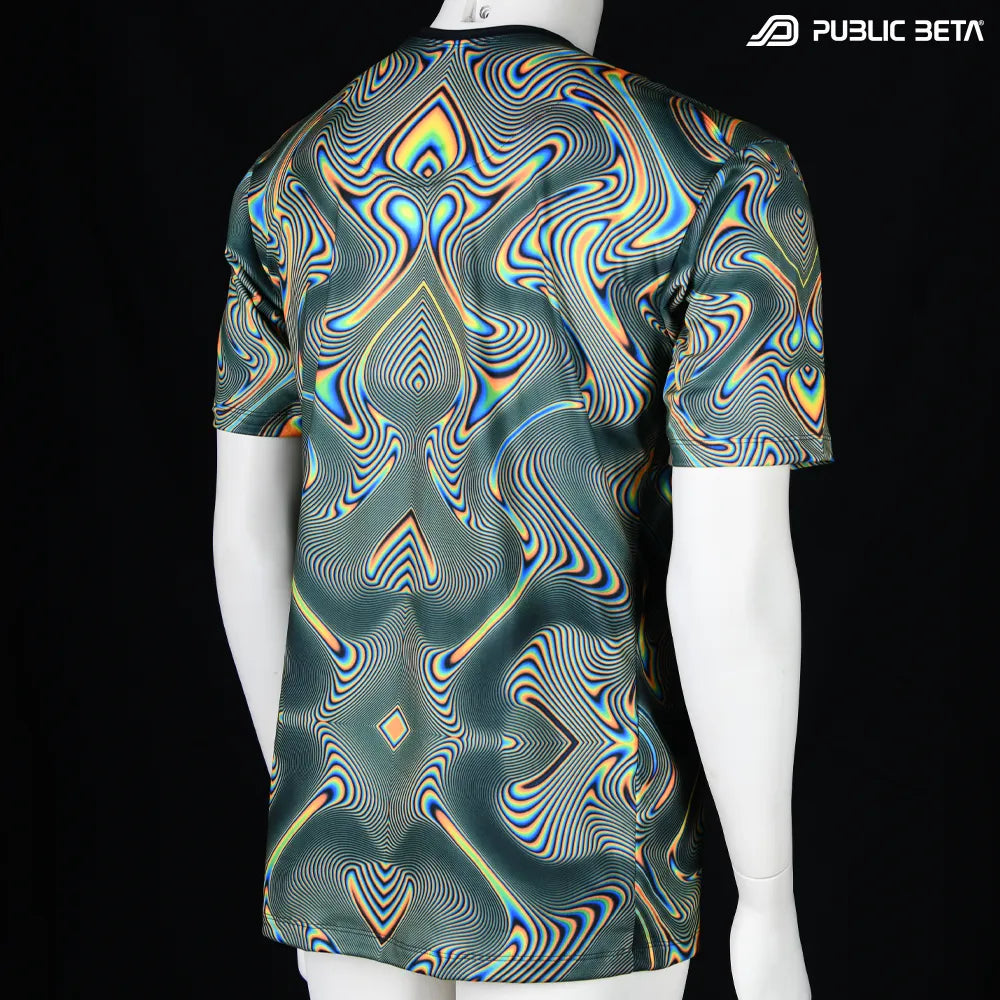 Liquid by Chaos Conzept D189 / Glow in Blacklight T-Shirt