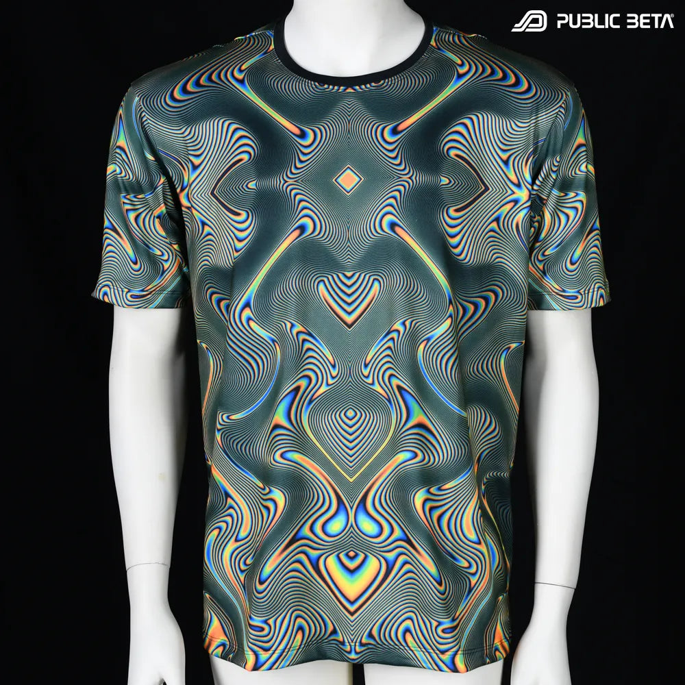 Liquid by Chaos Conzept D189 / Glow in Blacklight T-Shirt