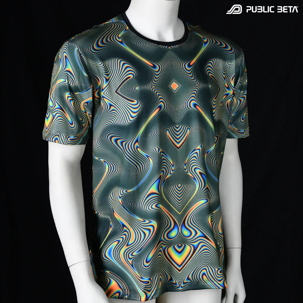 Liquid by Chaos Conzept D189 / Glow in Blacklight T-Shirt