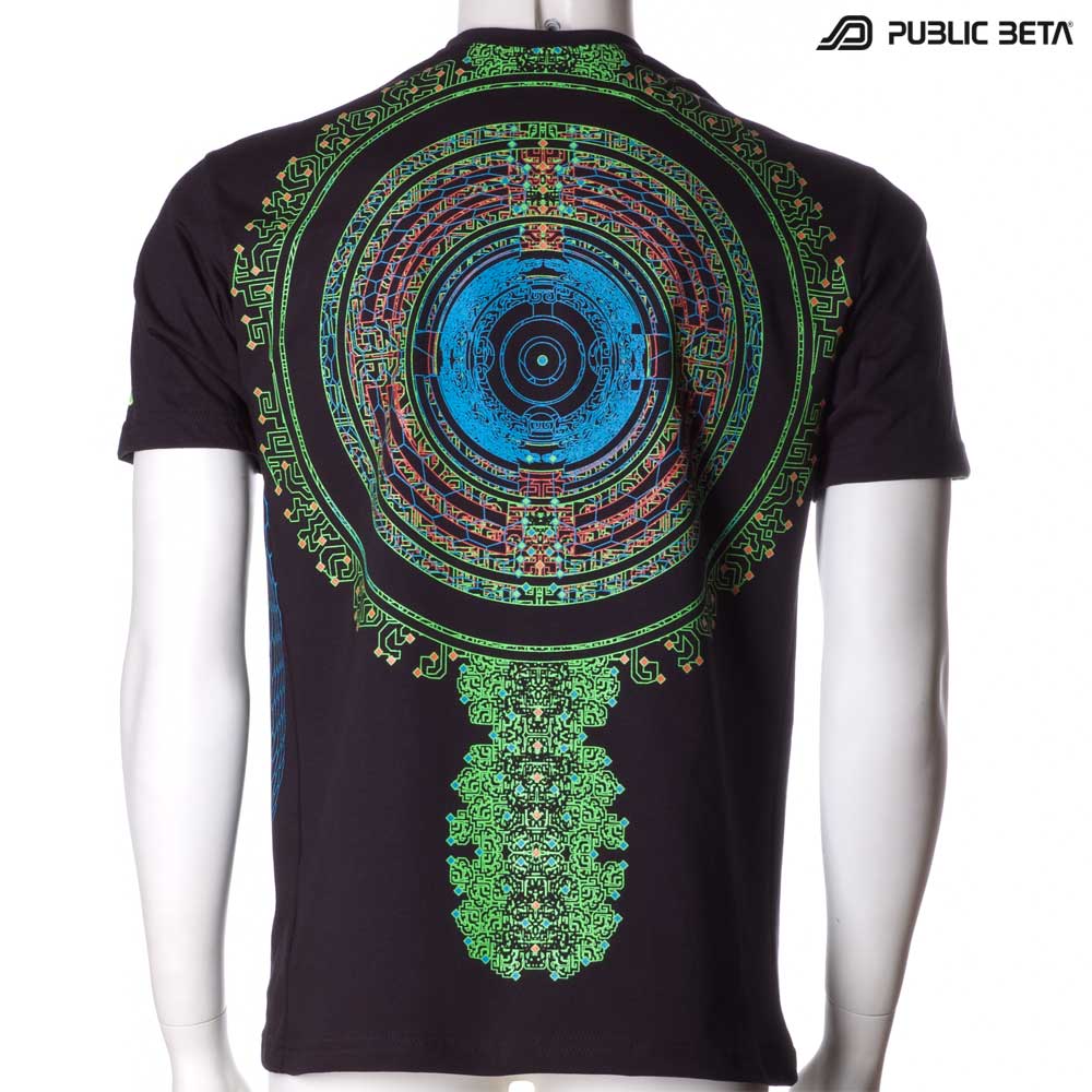 T-shirt with Vibe UV-reactive graphics